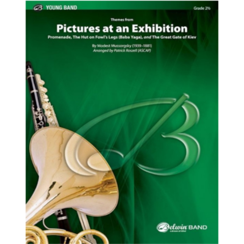 pictures-at-an-exhibition-mussorgsky-arr-patrick-roszell-concert-band-chart-grade-2-5 Pictures at an Exhibition, Mussorgsky Arr. Patrick Roszell Concert Band Chart Grade 2.5