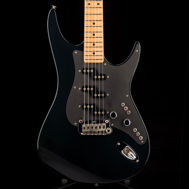 pre-owned-g-l-1990-1991-comanche-vi-black-electric-guitar-with-ohsc Pre Owned G&L 1990/1991 Comanche VI Black Electric Guitar With OHSC
