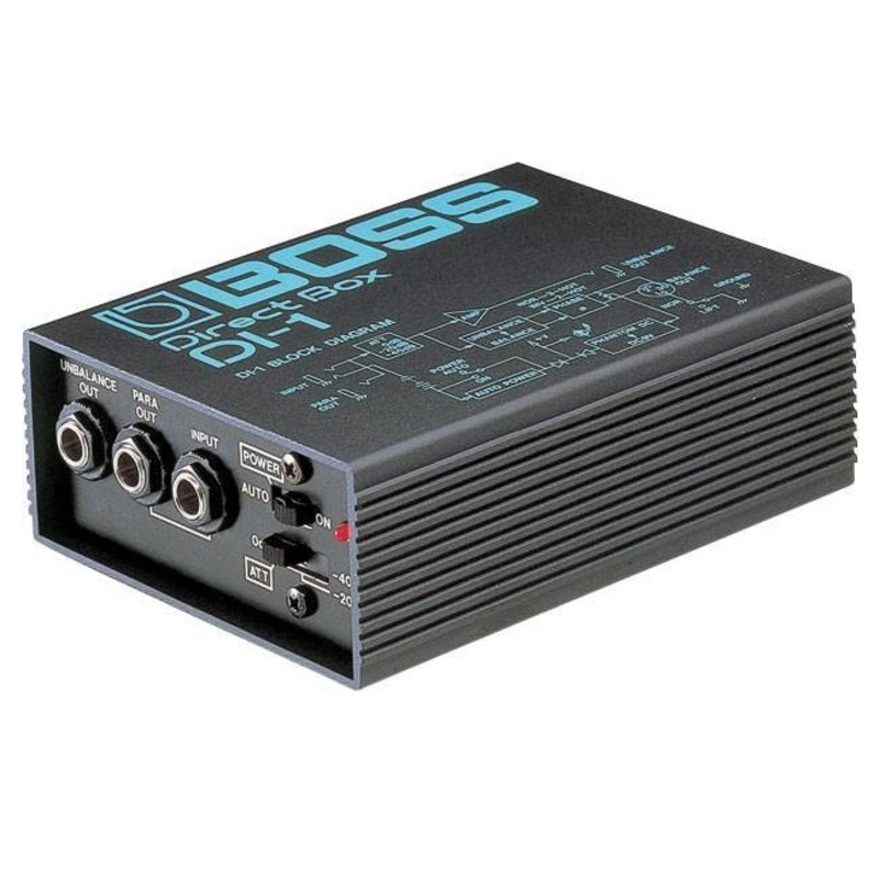 boss-di-1-direct-box BOSS DI-1 Direct Box