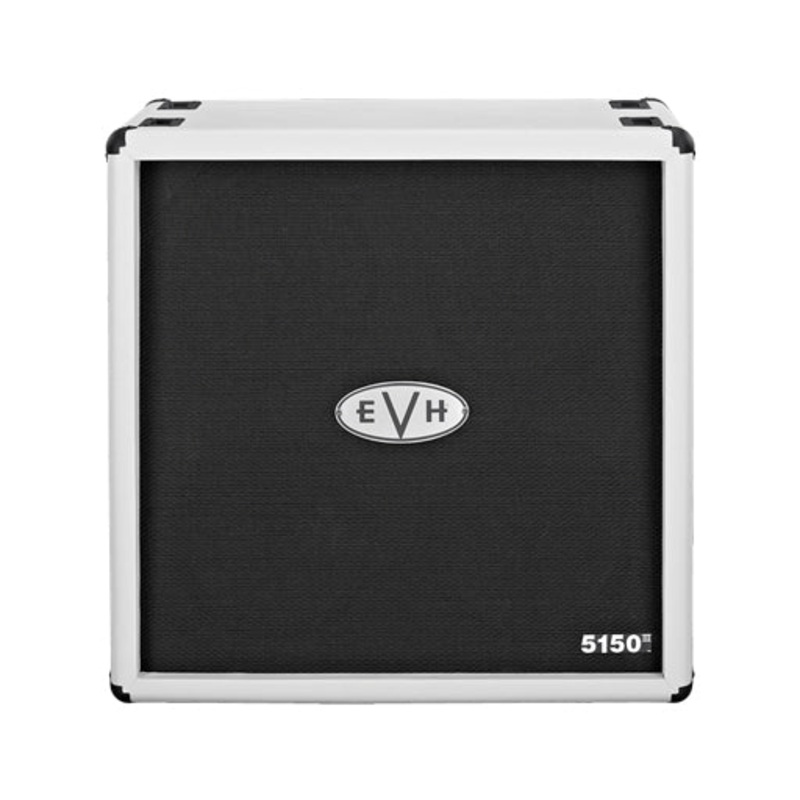 evh-5150-iii-4x12-straight-guitar-amplifier-extension-cabinet-ivory EVH 5150 III 4x12 Straight Guitar Amplifier Extension Cabinet, Ivory