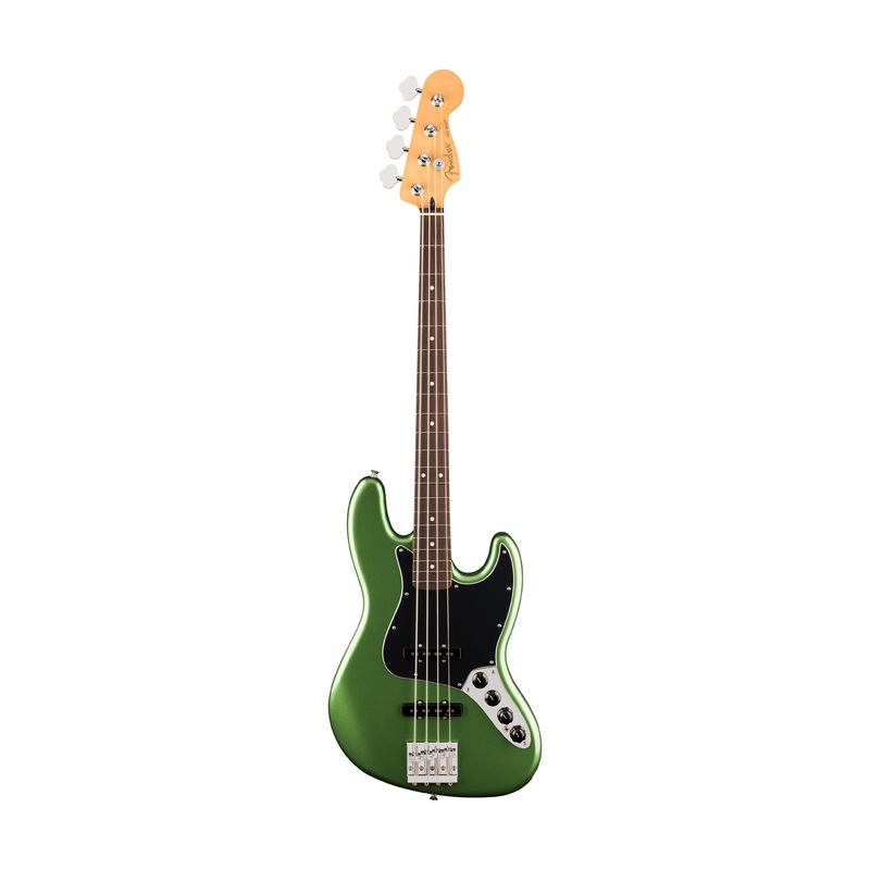 fender-player-ii-modified-active-jazz-bass-guitar-rw-fb-harvest-green-metallic Fender Player II Modified Active Jazz Bass Guitar, RW FB, Harvest Green Metallic
