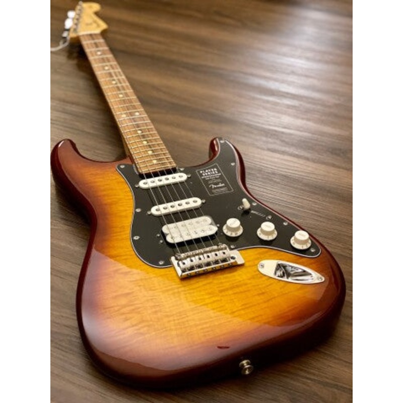 fender-player-series-stratocaster-hss-plus-top-tobacco-sunburst Fender Player Series Stratocaster HSS Plus Top - Tobacco Sunburst