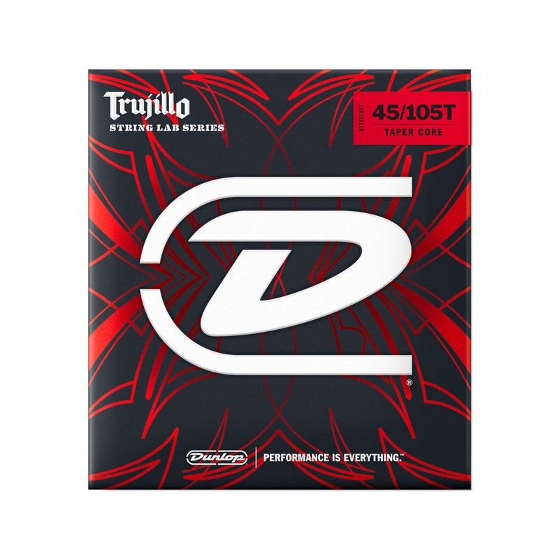 jim-dunlop-rtt45105t-robert-trujillo-signature-icon-series-stainless-steel-bass-strings-45-105t Jim Dunlop RTT45105T Robert Trujillo Signature Icon Series Stainless Steel Bass Strings, 45-105T