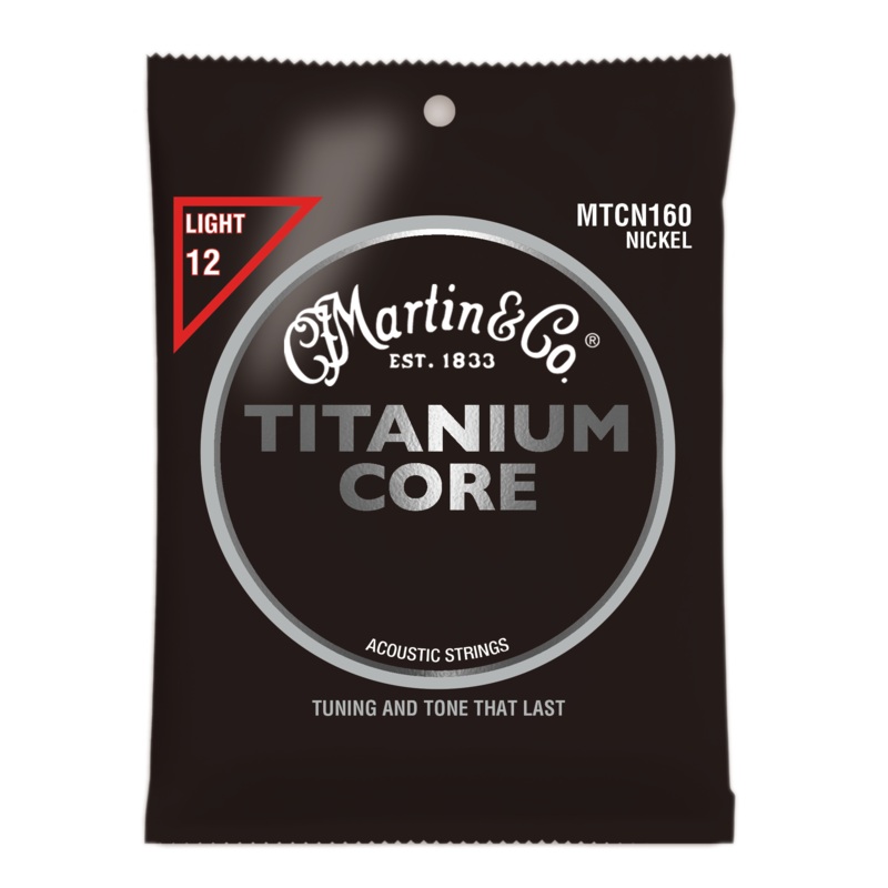 martin-mtcn160-titanium-core-light-nickel-acoustic-guitar-strings Martin MTCN160 Titanium Core Light Nickel Acoustic Guitar Strings