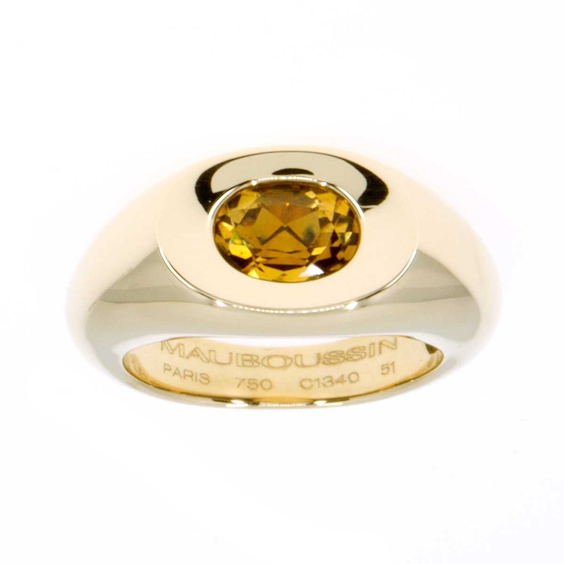 mauboussin-paris-18kt-citrine-betty-ring Mauboussin Paris 18kt Citrine Betty Ring