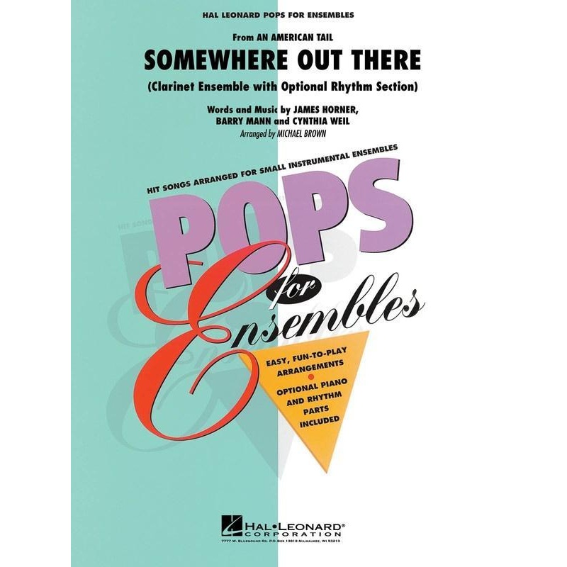 somewhere-out-there-arr-michael-brown-clarinet-ensemble-grade-2-5 Somewhere Out There, Arr. Michael Brown Clarinet Ensemble Grade 2.5