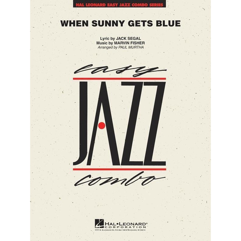 when-sunny-gets-blue-arr-paul-murtha-jazz-combo-grade-2 When Sunny Gets Blue, Arr. Paul Murtha Jazz Combo Grade 2