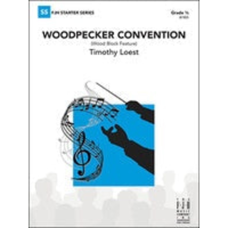 woodpecker-convention-wood-block-feature-concert-band-gr-0-5-sc-pts Woodpecker Convention (Wood Block Feature) Concert Band Gr 0.5 SC/PTS
