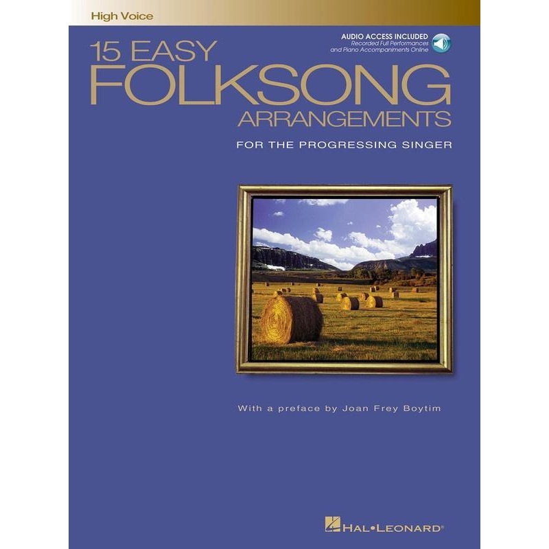 15-easy-folksong-arrangements-high-voice 15 Easy Folksong Arrangements, High Voice