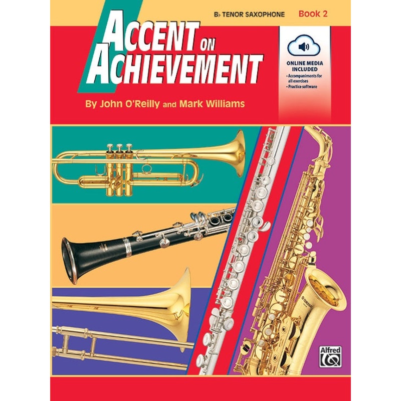 accent-on-achievement-book-2-tenor-saxophone Accent on Achievement Book 2 - Tenor Saxophone