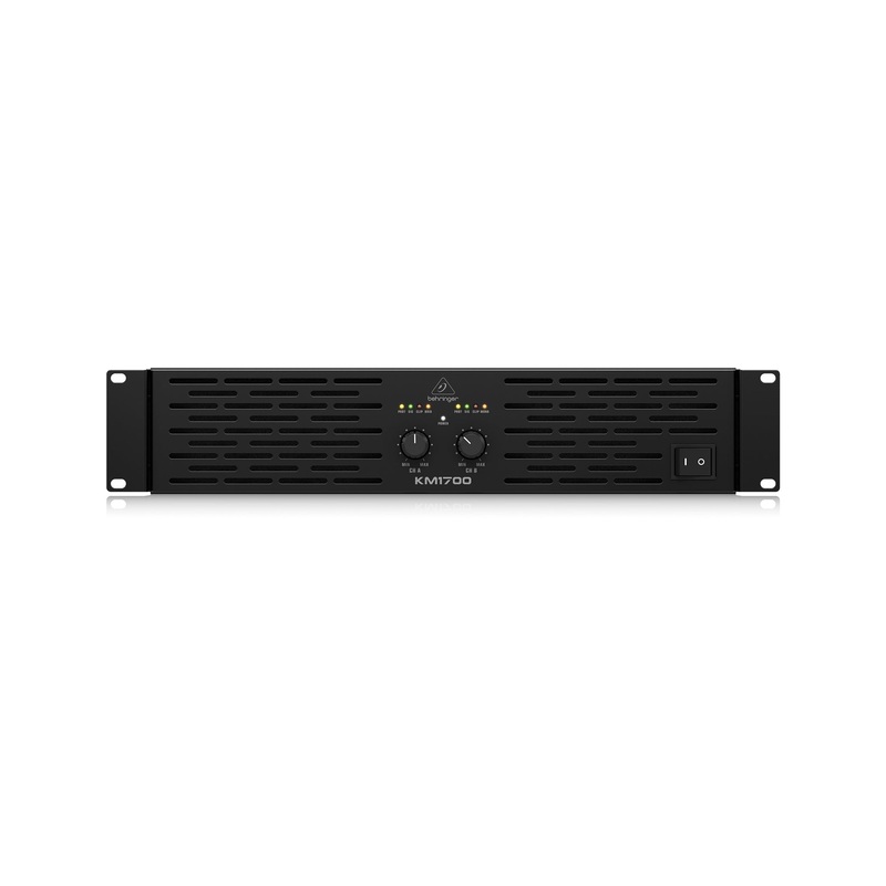 behringer-km1700-1700w-2-channel-power-amplifier Behringer KM1700 1700W 2-channel Power Amplifier