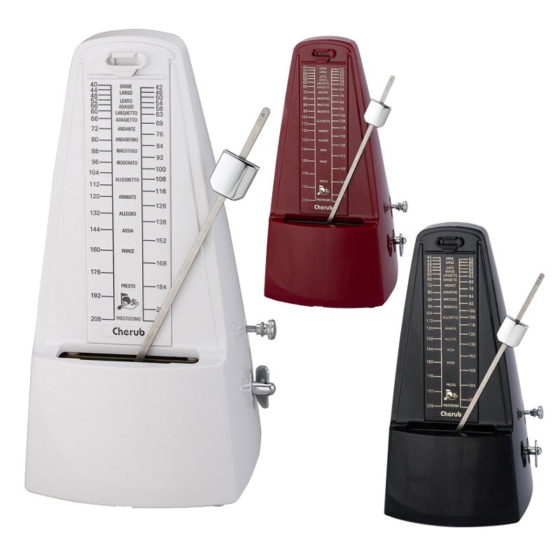 cherub-pyramid-style-metronome-black Cherub Pyramid Style Metronome Black