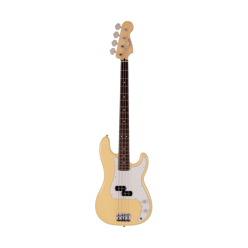 fender-japan-hybrid-ii-precision-bass-guitar-rw-fb-vintage-white Fender Japan Hybrid II Precision Bass Guitar, RW FB, Vintage White