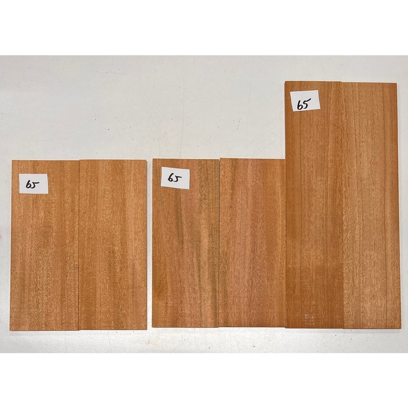 fijian-mahogany-soprano-guitar-back-side-set-top-sets-65 Fijian Mahogany Soprano Guitar Back & Side Set + Top Sets #65