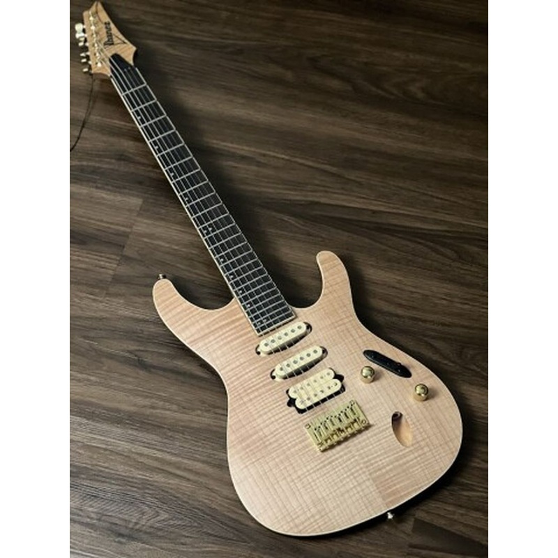 ibanez-sew761fm-ntf-electric-guitar-in-natural-flat Ibanez SEW761FM-NTF Electric Guitar in Natural Flat