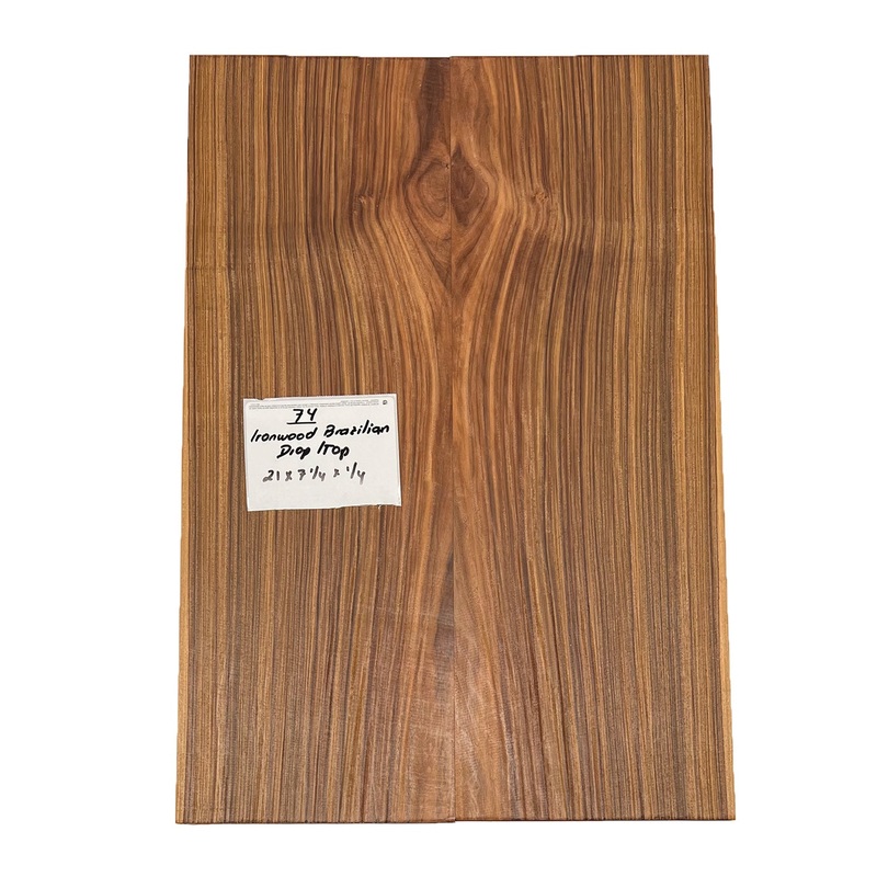 ironwood-brazilian-drop-top-21-x-7-1-4-x-1-4-74 Ironwood Brazilian Drop Top 21" x 7-1/4" x 1/4" #74