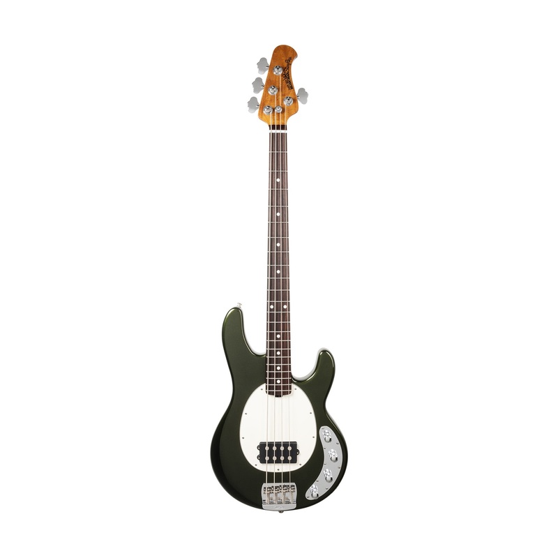 ernie-ball-music-man-stingray-special-bass-guitar-w-chrome-hardware-roasted-rw-fb-fallout-green Ernie Ball Music Man StingRay Special Bass Guitar w/Chrome Hardware, Roasted RW FB, Fallout Green