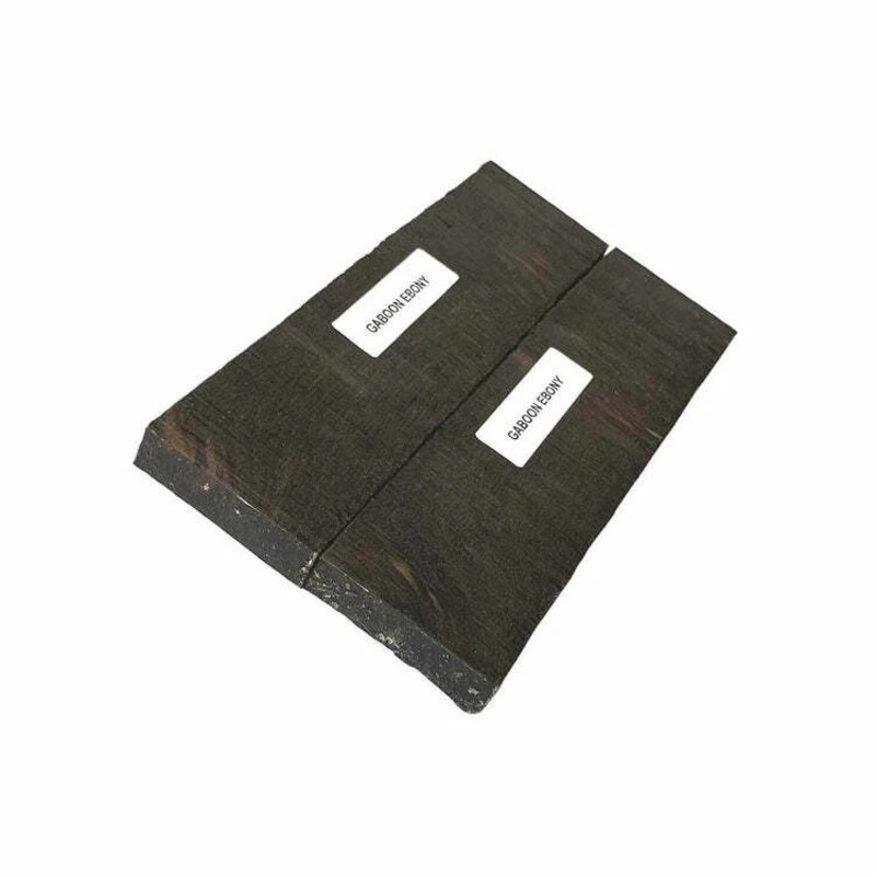 gaboon-ebony-knife-scale-blank-5-x-1-1-2-x-3-8-inch-handle-material-for-knives-tools-and-grips-bookmatched Gaboon Ebony Knife Scale Blank- 5 x 1-1/2 x 3/8 Inch- Handle Material for Knives, Tools, and Grips (Bookmatched)