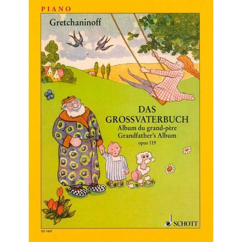 grechaninov-grandfather-s-album-op-119-piano Grechaninov - Grandfather's Album Op. 119, Piano