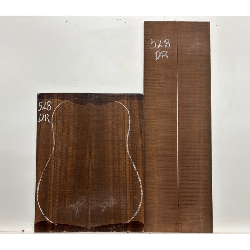 indian-laurel-dreadnought-guitar-back-and-side-set-528 Indian Laurel Dreadnought Guitar Back and Side Set #528