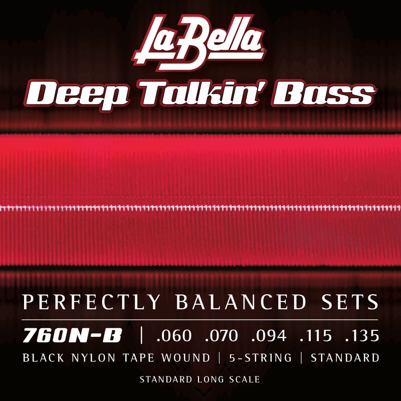 la-bella-760n-b-5-string-bass-set-strings La Bella 760N-B 5-String Bass Set Strings