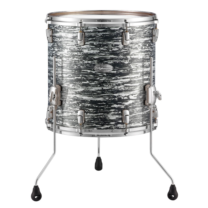 pearl-music-city-custom-16-x16-reference-series-floor-tom-black-oyster-glitter-rf1616f-c412 Pearl Music City Custom 16"x16" Reference Series Floor Tom BLACK OYSTER GLITTER RF1616F/C412