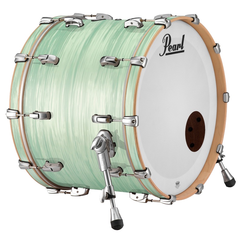 pearl-music-city-custom-24-x18-reference-series-bass-drum-w-bb3-mount-ice-blue-oyster-rf2418bb-c414 Pearl Music City Custom 24"x18" Reference Series Bass Drum w/BB3 Mount ICE BLUE OYSTER RF2418BB/C414