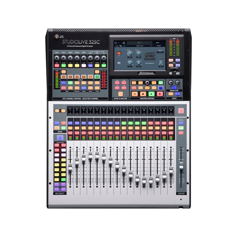 presonus-studiolive-32sc-digital-console-mixer Presonus StudioLive 32SC Digital Console Mixer