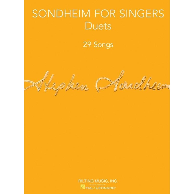 sondheim-for-singers-duets Sondheim for Singers, Duets