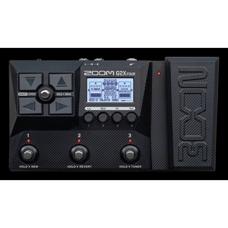 zoom-g2x-four-multi-effects-processor-with-expression-pedal Zoom G2X Four Multi effects Processor with Expression Pedal