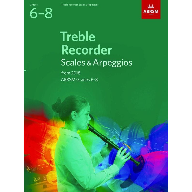 abrsm-treble-recorder-scales-arpeggios-from-2018-grades-6-8 ABRSM Treble Recorder Scales & Arpeggios from 2018 Grades 6-8
