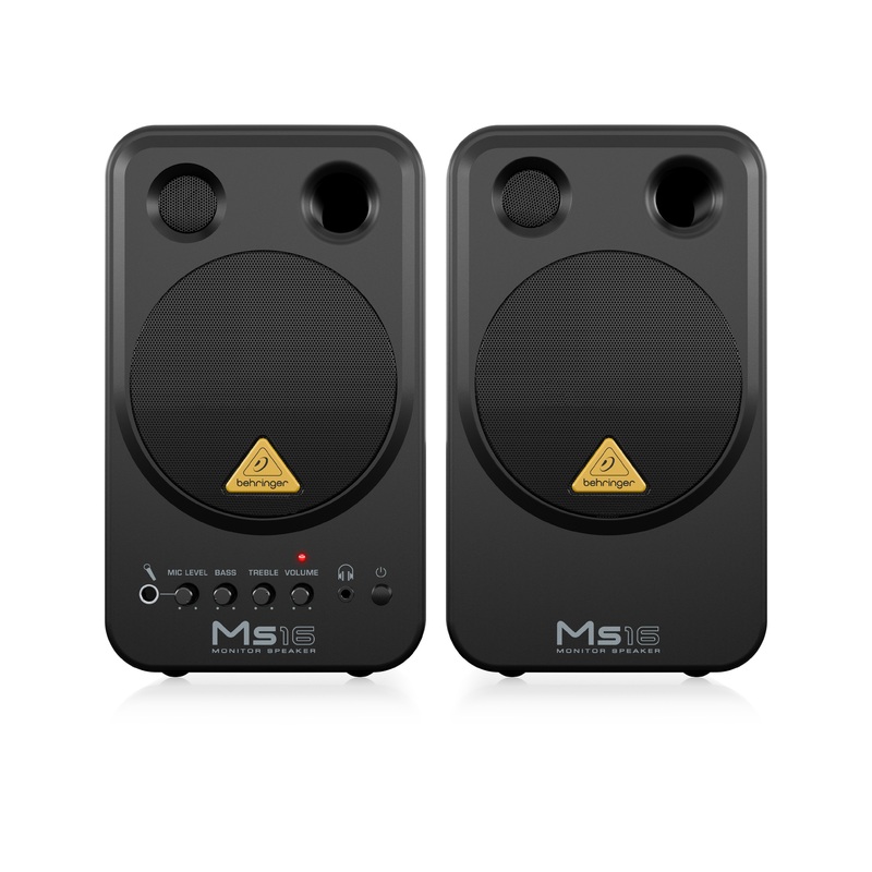 behringer-ms16-16w-powered-monitor-system Behringer MS16 16W Powered Monitor System