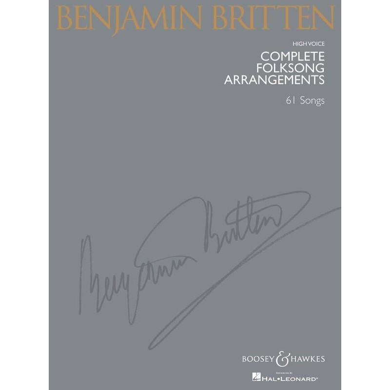 britten-complete-folksong-arrangements-high-voice Britten - Complete Folksong Arrangements, High Voice