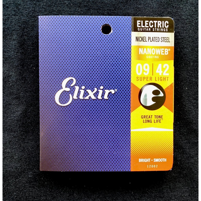 elixir-e12002-nanoweb-custom-light-9-42-electric-guitar-strings Elixir E12002 Nanoweb Custom Light 9-42 Electric Guitar Strings