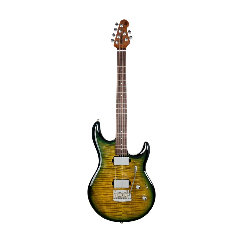 ernie-ball-music-man-steve-lukather-l4-hh-maple-top-electric-guitar-rw-fb-gator-burst Ernie Ball Music Man Steve Lukather L4 HH Maple Top Electric Guitar, RW FB, Gator Burst