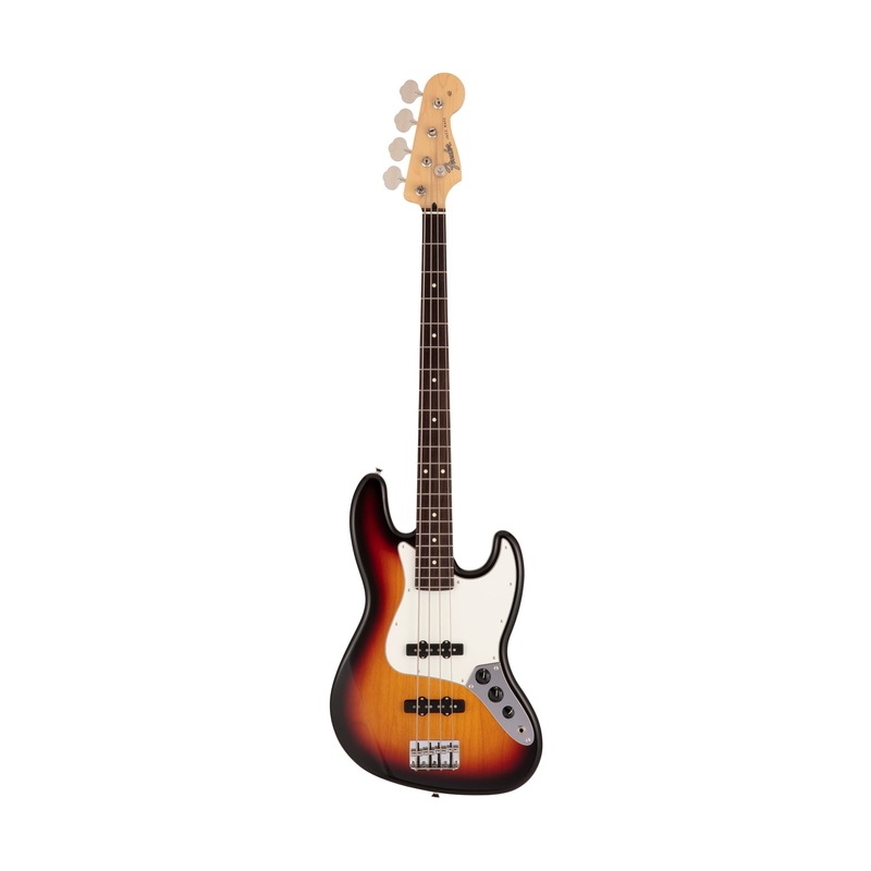 fender-japan-hybrid-ii-jazz-bass-guitar-rw-fb-3-color-sunburst Fender Japan Hybrid II Jazz Bass Guitar, RW FB, 3-Color Sunburst