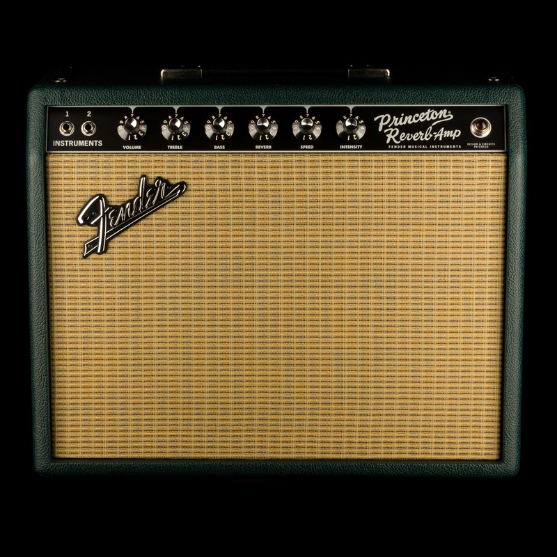 fender-special-run-65-princeton-reverb-british-green-guitar-amp-combo Fender Special Run '65 Princeton Reverb British Green Guitar Amp Combo
