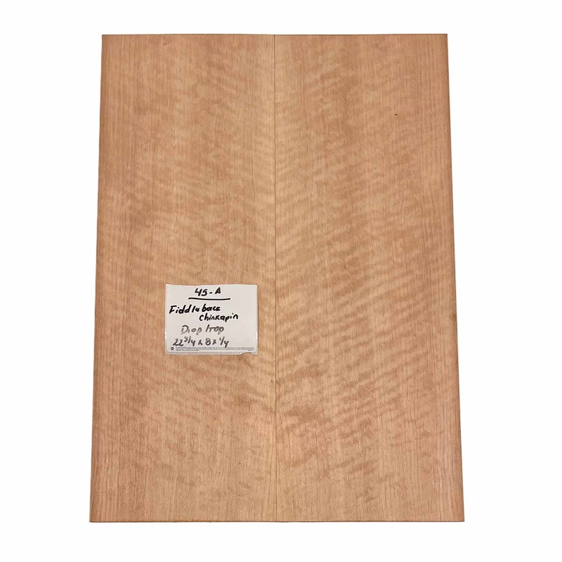 fiddleback-chinkapin-drop-top-22-3-4-x-8-x-1-4-45-a Fiddleback Chinkapin Drop Top 22-3/4" x 8" x 1/4" #45-A