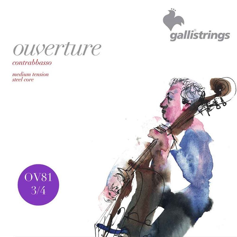 galli-ouverture-3-4-double-bass-single-string-various Galli Ouverture 3/4 Double Bass Single String - Various