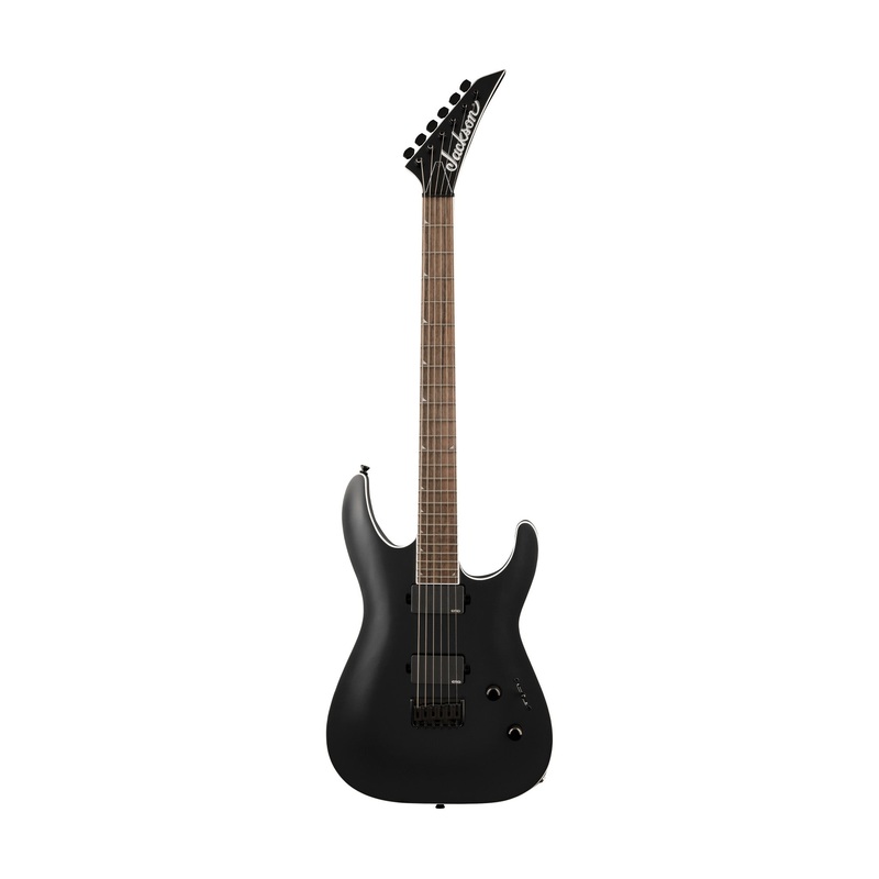 jackson-x-series-soloist-sla6-dx-baritone-electric-guitar-laurel-fb-satin-black Jackson X Series Soloist SLA6 DX Baritone Electric Guitar, Laurel FB, Satin Black