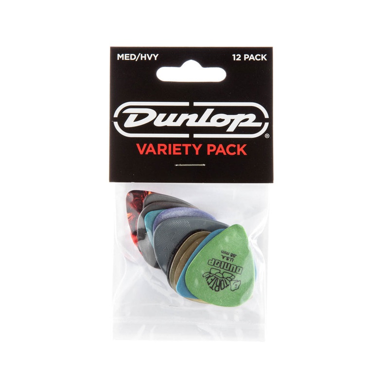 jim-dunlop-pvp102-guitar-pick-variety-pack-medium-heavy-12-pack Jim Dunlop PVP102 Guitar Pick Variety Pack, Medium-Heavy, 12-Pack
