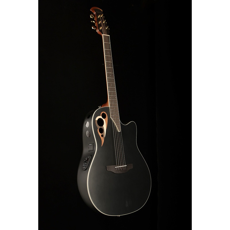 ovation-celebrity-deluxe-cdx40-5-g-black-satin-acoustic-electric-guitar Ovation Celebrity Deluxe CDX40-5-G 'Black Satin' Acoustic Electric Guitar