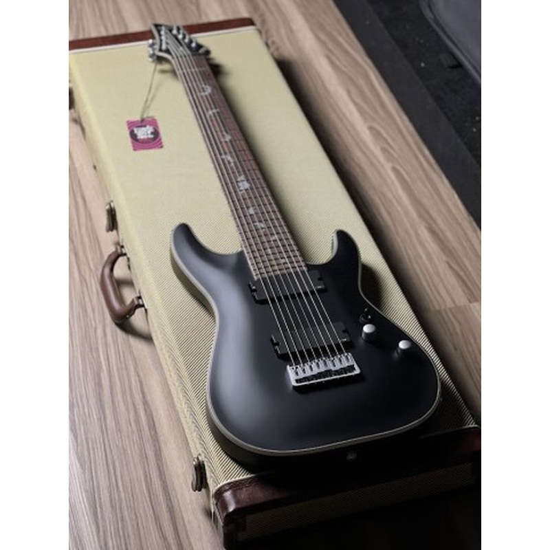 schecter-damien-platinum-8-sbk-in-satin-black Schecter Damien Platinum 8 SBK in Satin Black