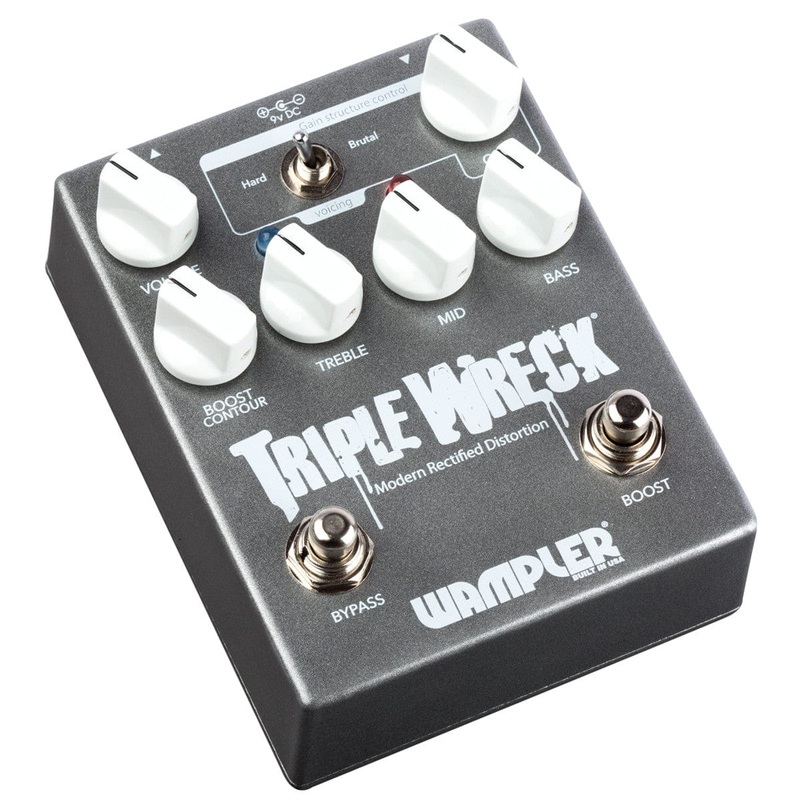 wampler-triple-wreck-distorion-pedal Wampler Triple Wreck Distorion Pedal
