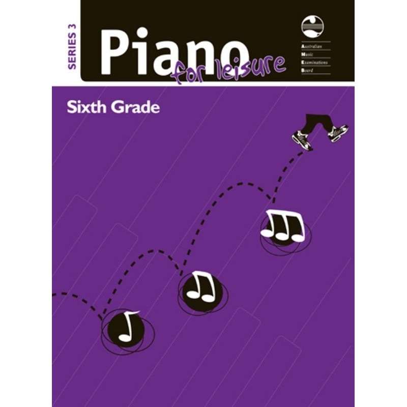 ameb-piano-for-leisure-series-3-grade-6-various AMEB Piano for Leisure Series 3 - Grade 6 - Various