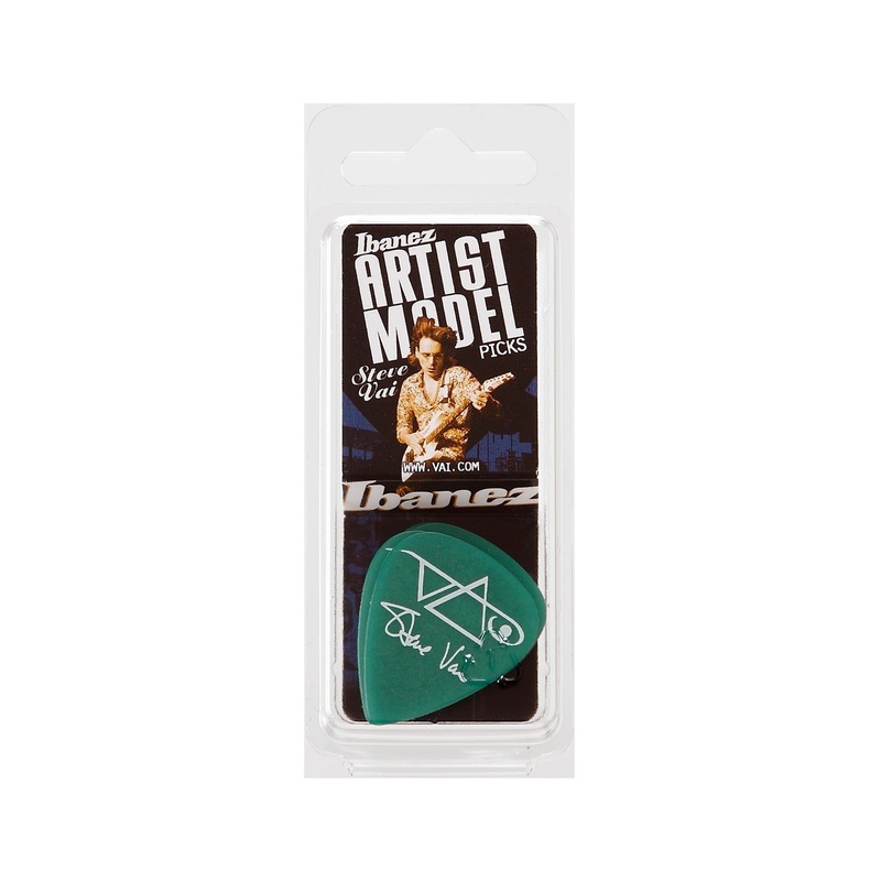 ibanez-b1000sv-gr-steve-vai-guitar-pick-set-green-6pcs Ibanez B1000SV-GR Steve Vai Guitar Pick Set, Green, 6pcs