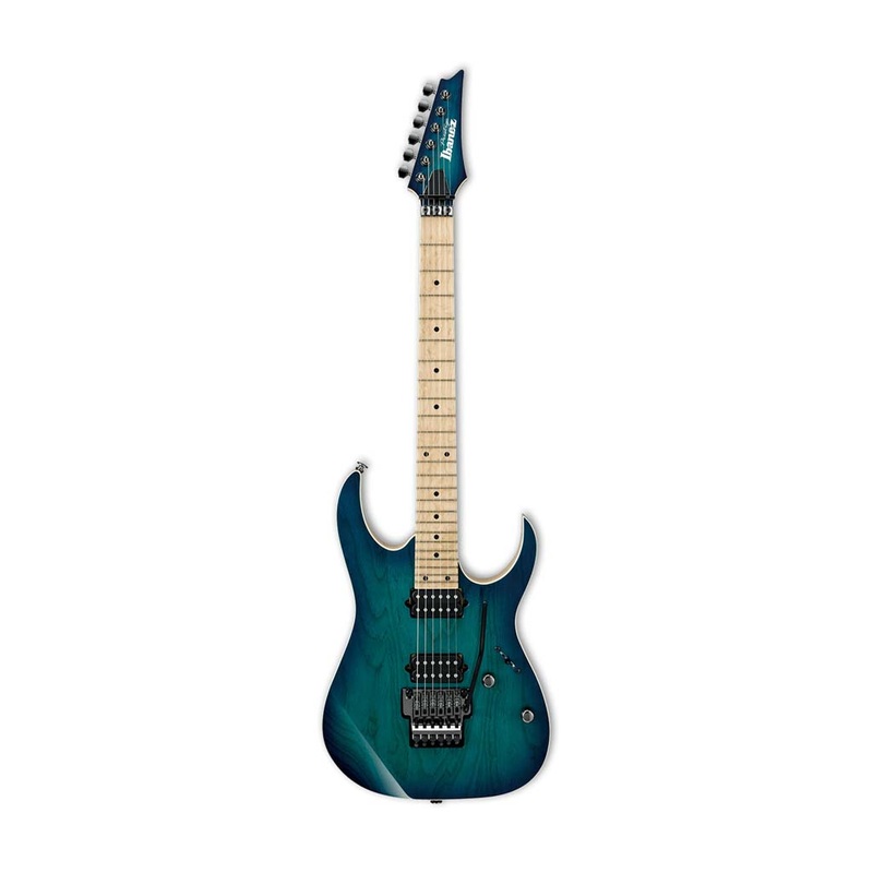 ibanez-prestige-rg652ahm-ngb-electric-guitar-w-case-nebula-green-burst Ibanez Prestige RG652AHM-NGB Electric Guitar w/Case, Nebula Green Burst