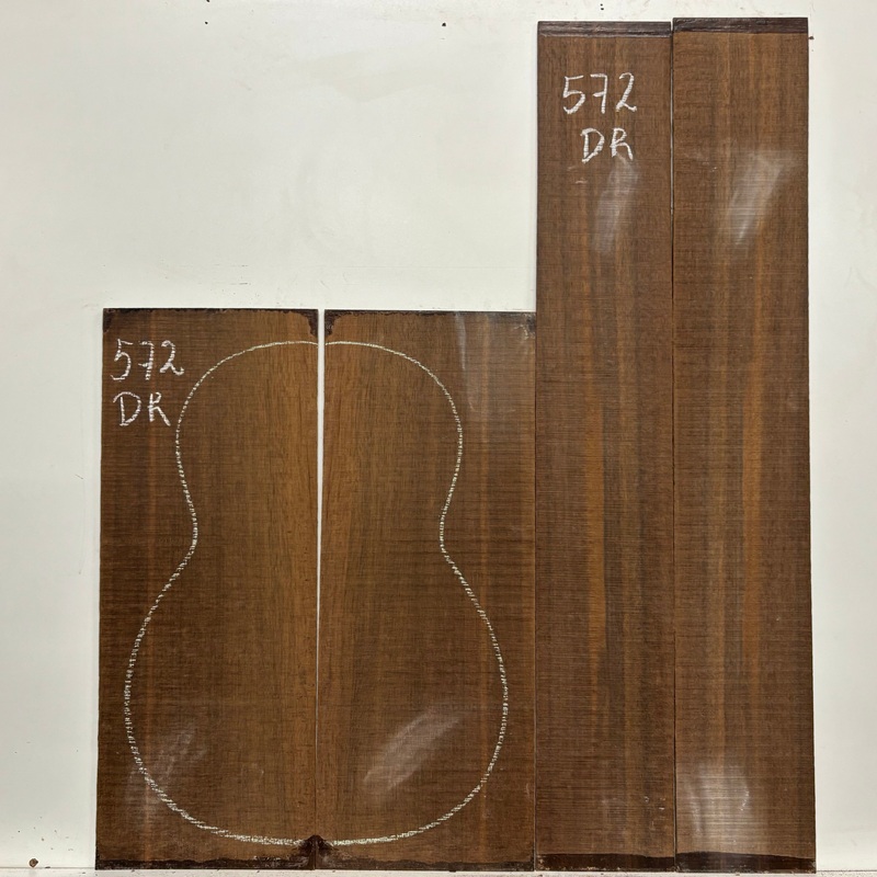 indian-laurel-dreadnought-guitar-back-and-side-set-572 Indian Laurel Dreadnought Guitar Back and Side Set #572
