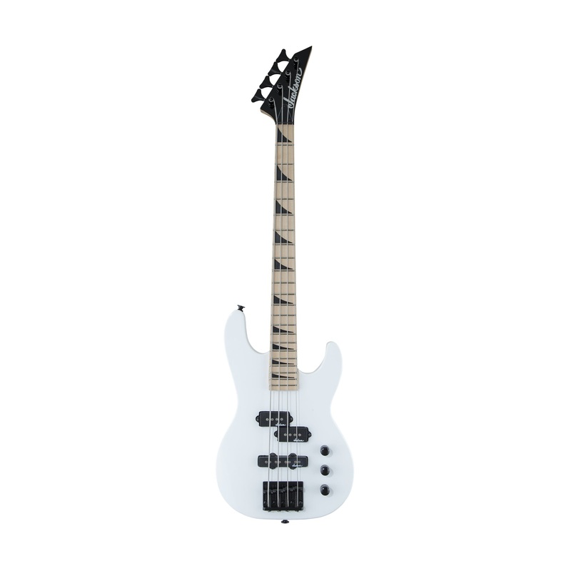 jackson-js-series-concert-bass-minion-js1xm-guitar-maple-fb-snow-white Jackson JS Series Concert Bass Minion JS1XM Guitar, Maple FB, Snow White