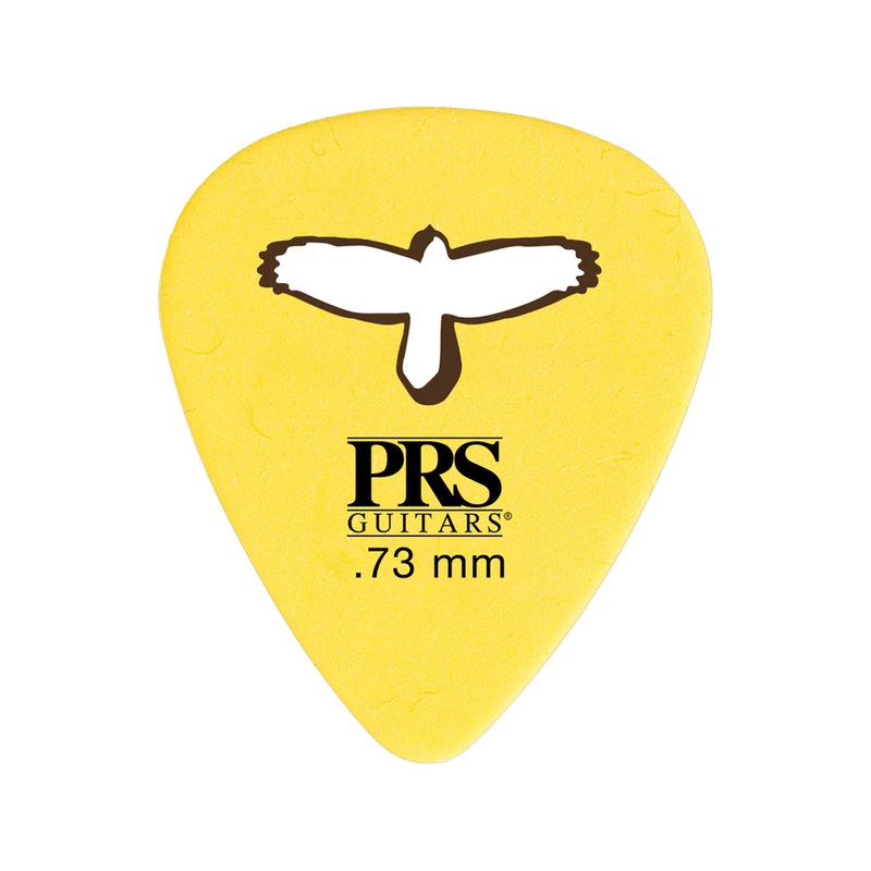 prs-delrin-punch-guitar-picks-yellow-0-73mm-pack-of-12 PRS Delrin Punch Guitar Picks, Yellow, 0.73mm, Pack of 12